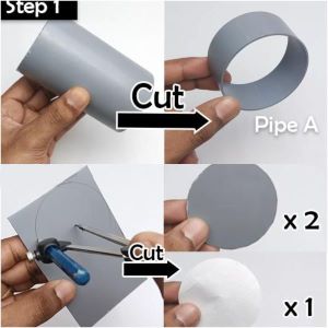 DIY water turbine step 1
